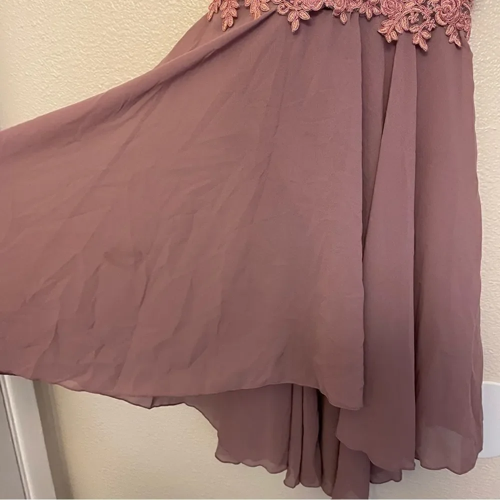WEISSMAN Dance Costume mauve lavender Fate And Destiny 12752 Child MC 10/12